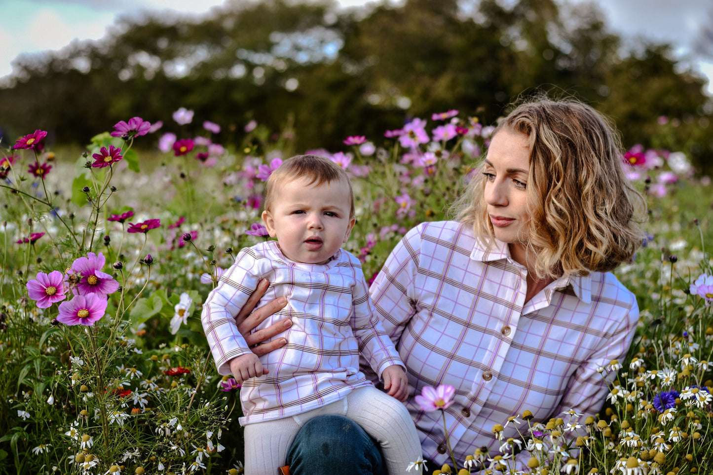 CHILDREN’S LONG SLEEVE TOP | SIGNATURE CHECK