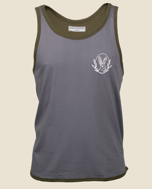 SHEARING SINGLET | MOORLAND GREEN / GREY