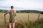SHEARING SINGLET | MOORLAND GREEN / GREY