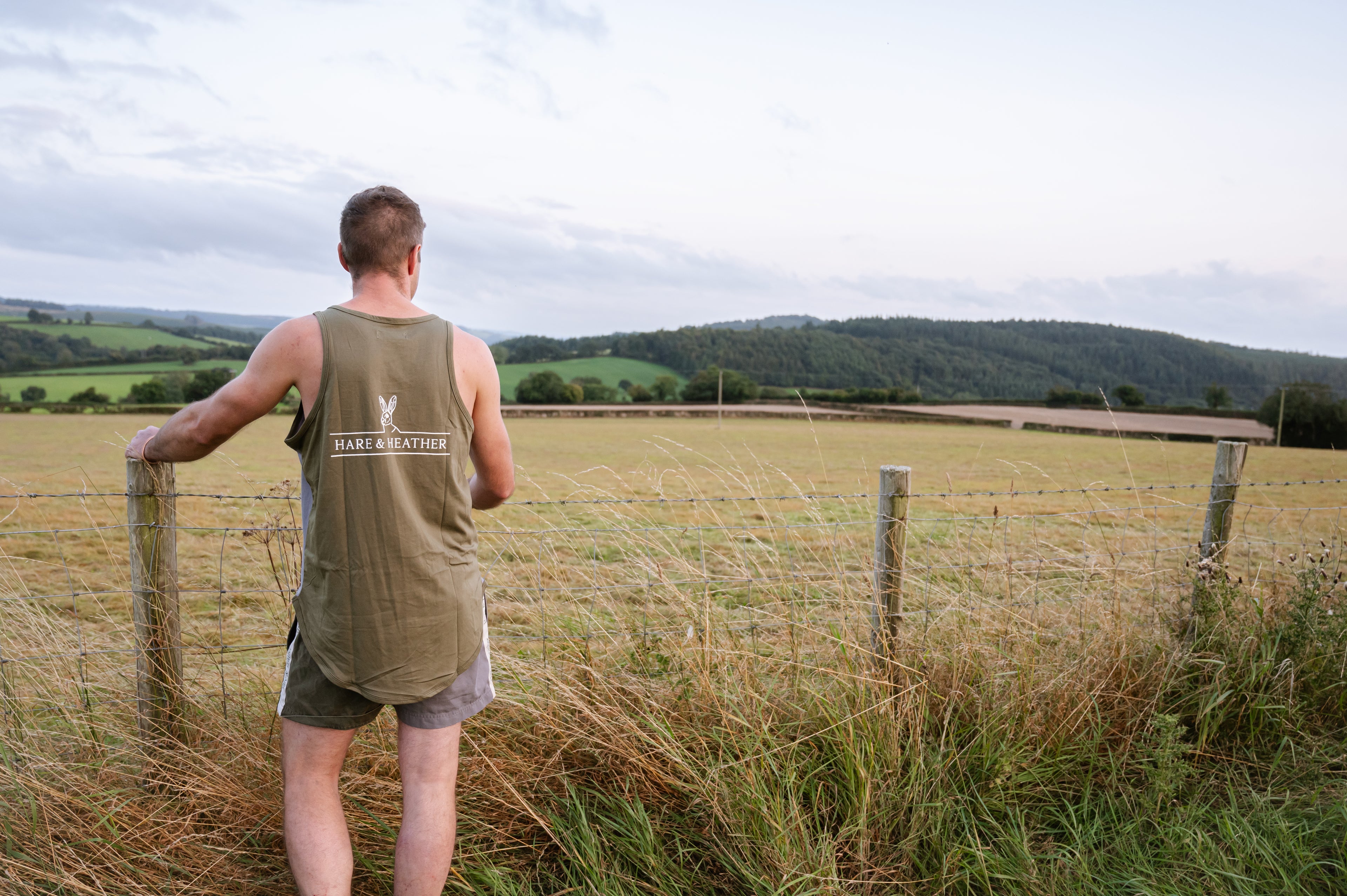 SHEARING SINGLET | MOORLAND GREEN / GREY