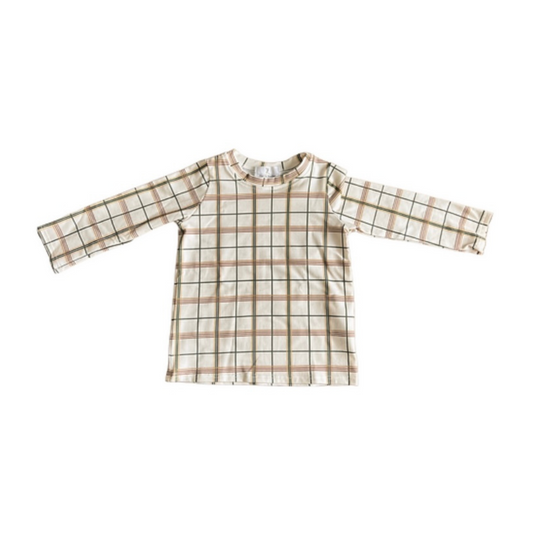 CHILDREN’S LONG SLEEVE TOP | SIGNATURE CHECK