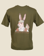 UNISEX GRAPHIC T-SHIRT | HENRY HARE | MOORLAND GREEN