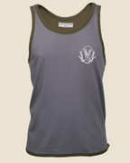 SHEARING SINGLET | MOORLAND GREEN / GREY