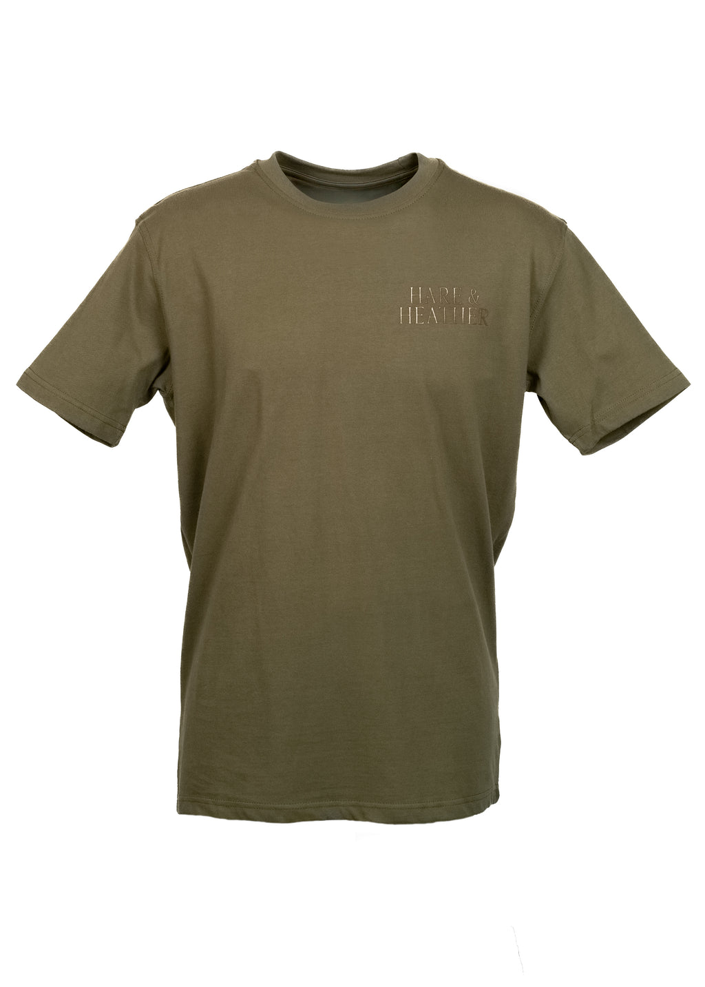 UNISEX GRAPHIC T-SHIRT | HENRY HARE | MOORLAND GREEN