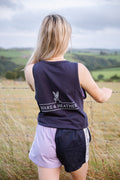 SHEARING SINGLET | HEATHER / NAVY
