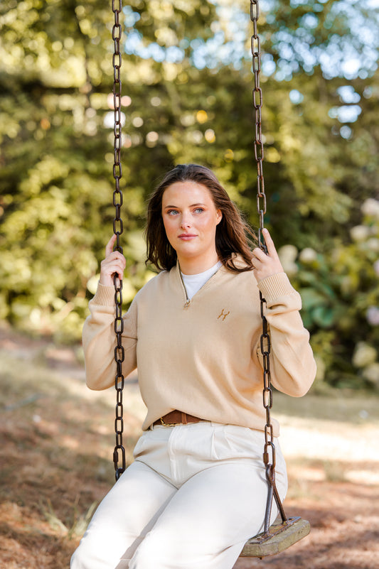 The Highland Quarter Zip -  Leveret