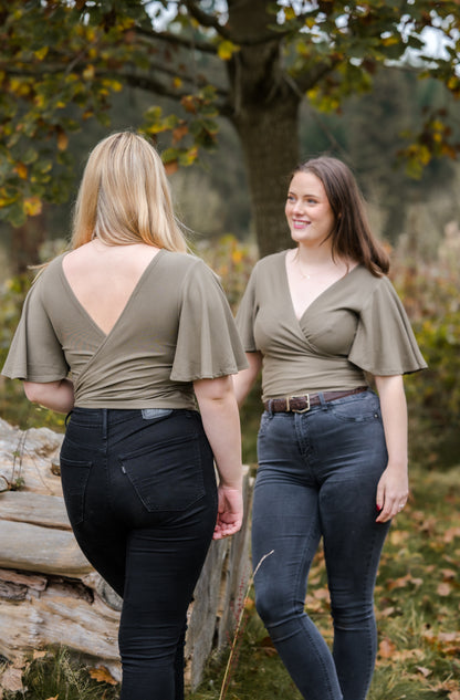 WRAP TOP | MOSS