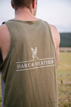 SHEARING SINGLET | MOORLAND GREEN / GREY