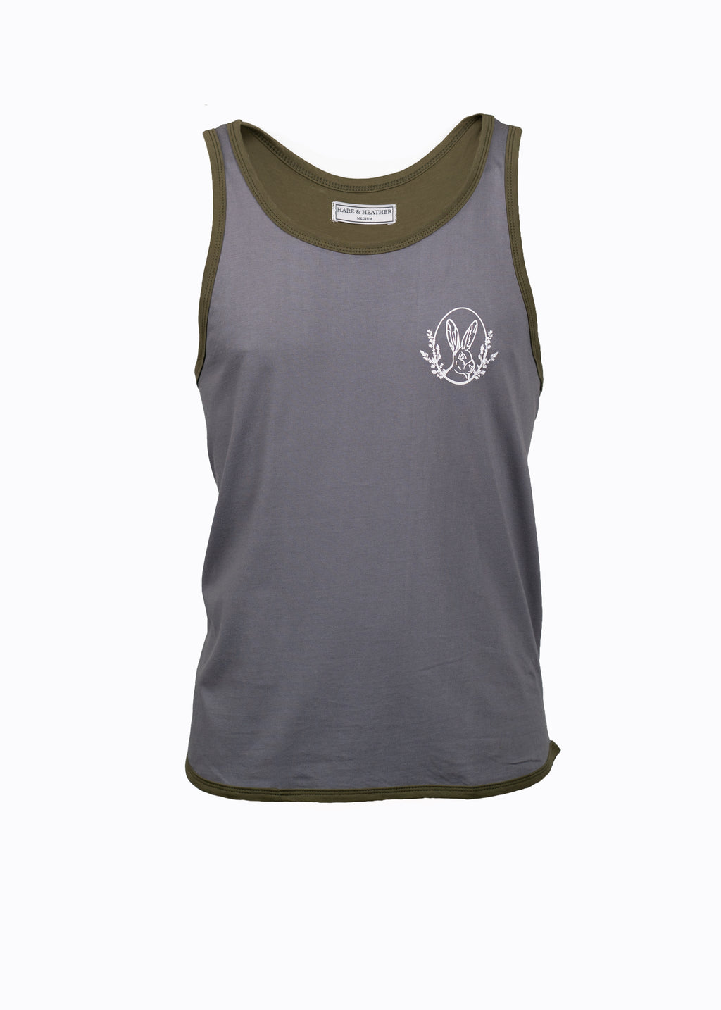 SHEARING SINGLET | MOORLAND GREEN / GREY
