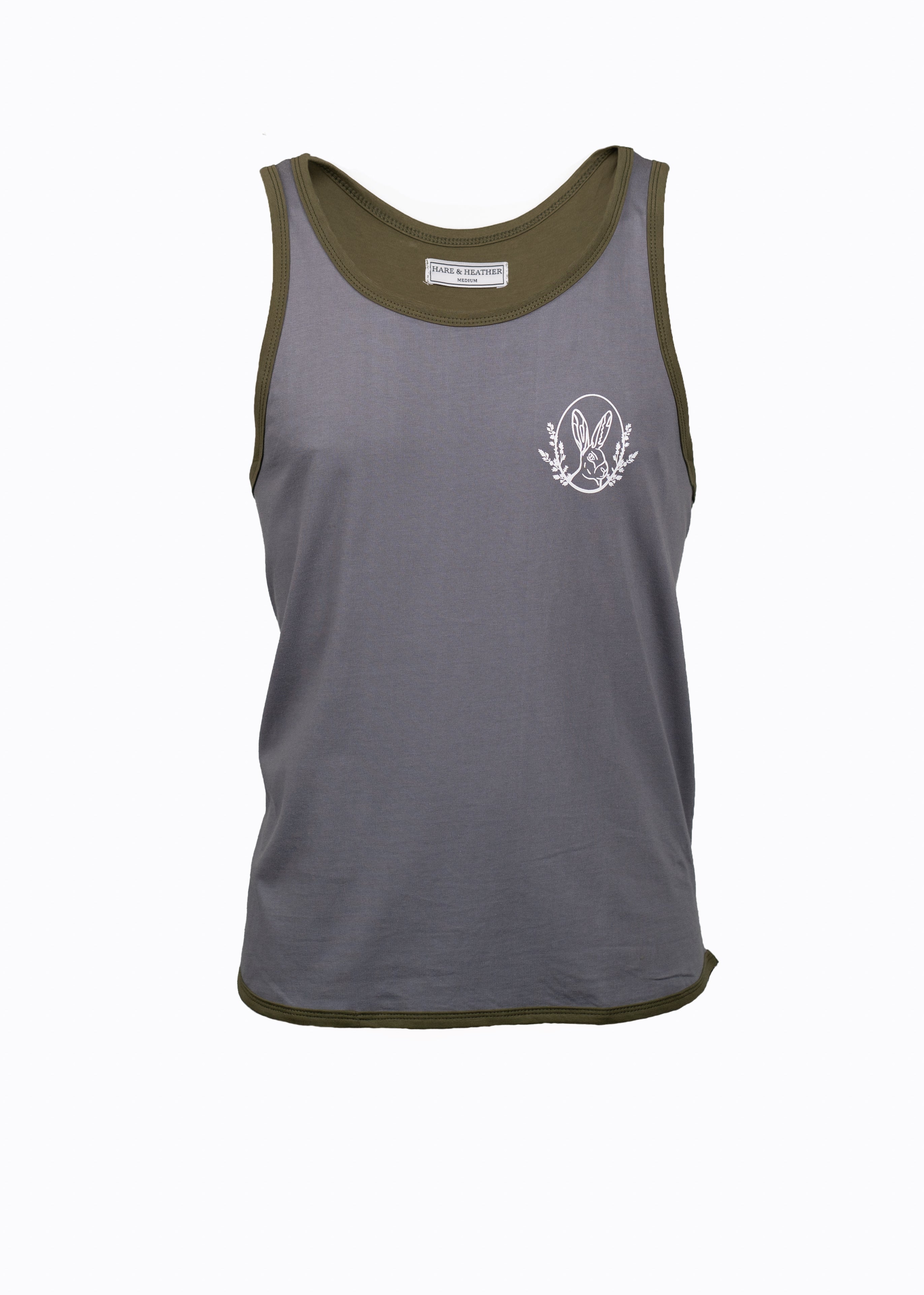 SHEARING SINGLET | MOORLAND GREEN / GREY