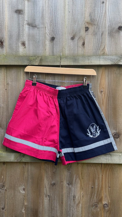 AGRIFLECT® RUGBY SHORTS | PINK / NAVY