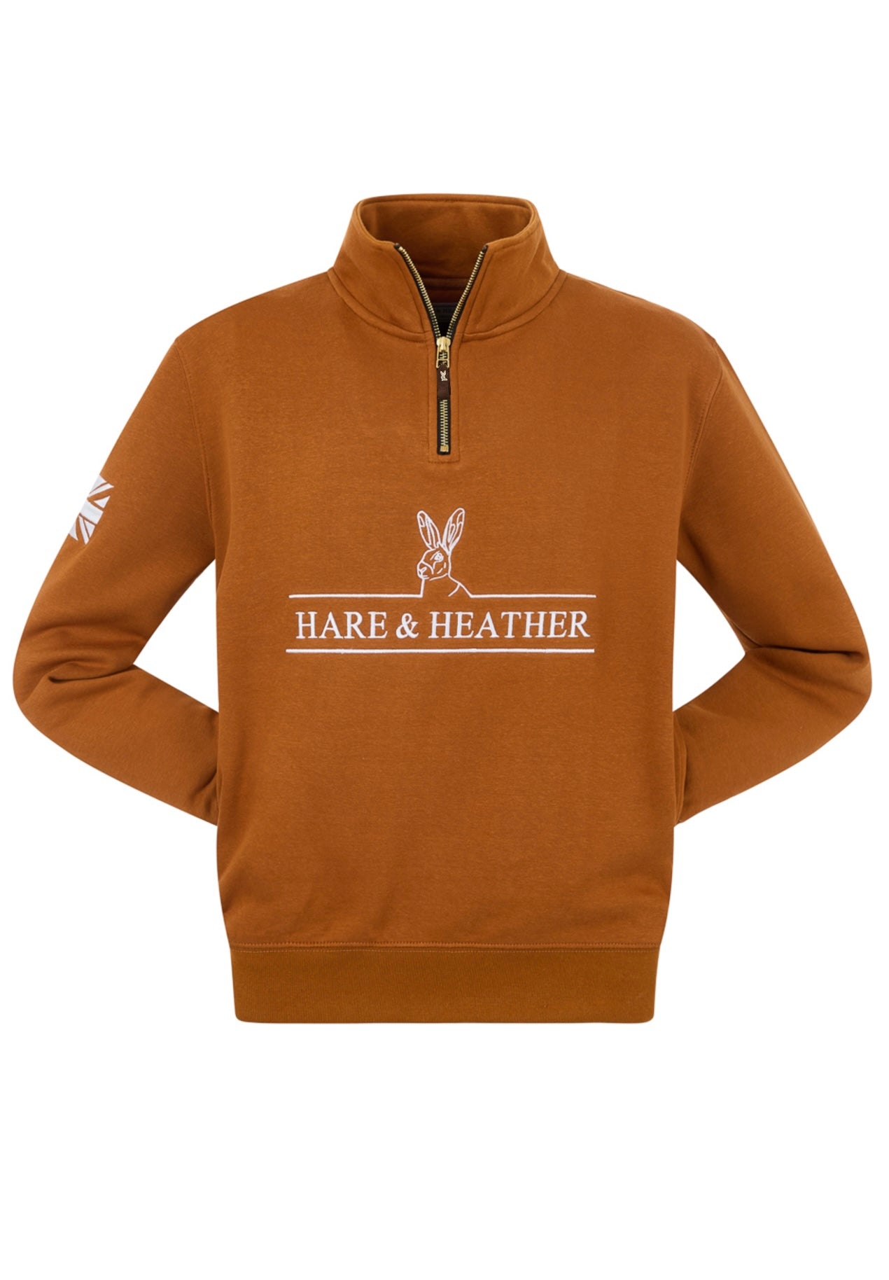 NORFOLK QUARTER ZIP | PUMPKIN SPICE