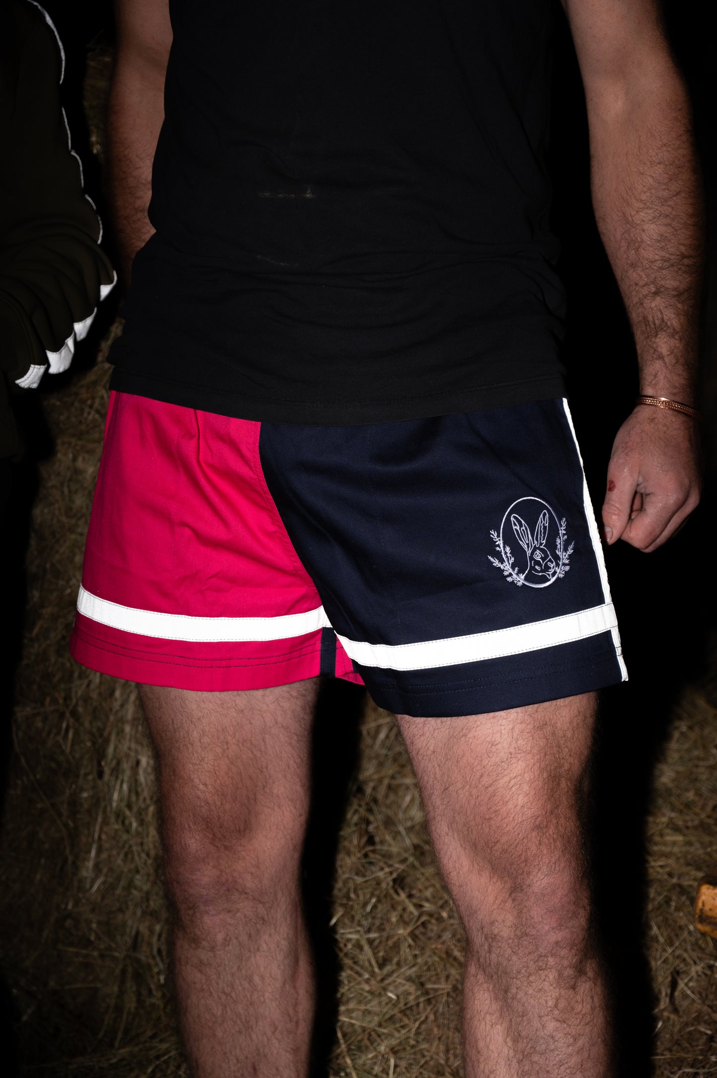 AGRIFLECT® RUGBY SHORTS | PINK / NAVY