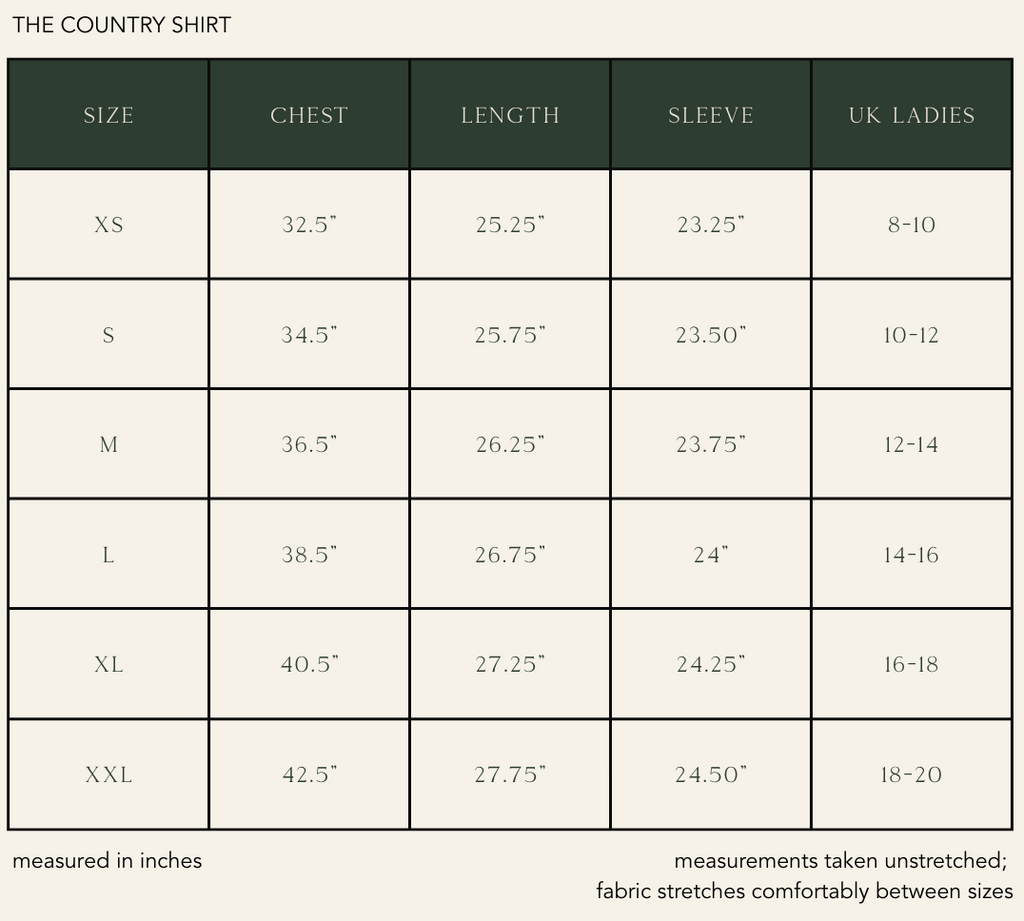 THE COUNTRY SHIRT | CHECK