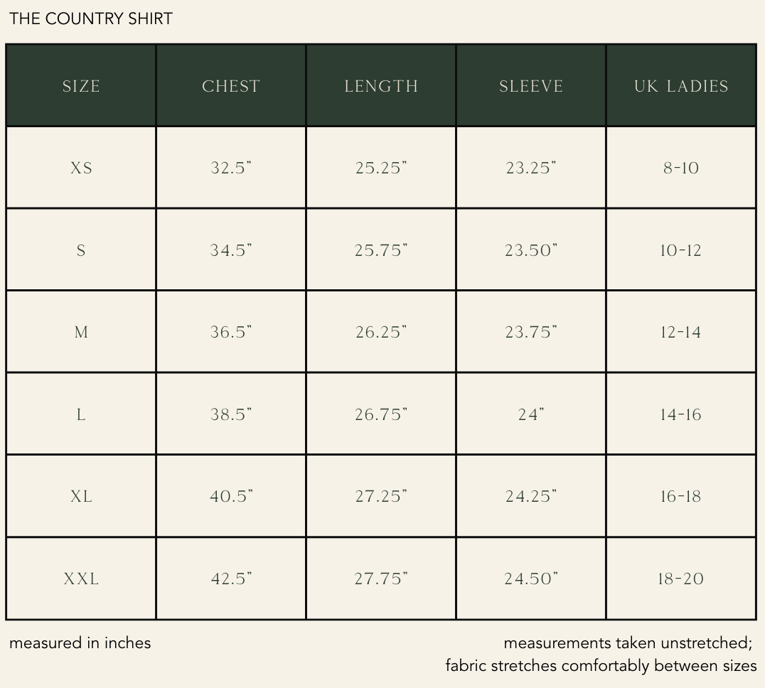 THE COUNTRY SHIRT | CHECK